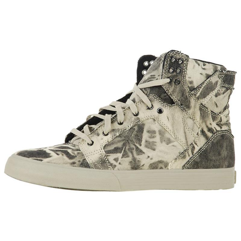 Supra SKYTOP - Bayan Boğazlı Ayakkabı - Gri - Türkiye (35721JAMZ)